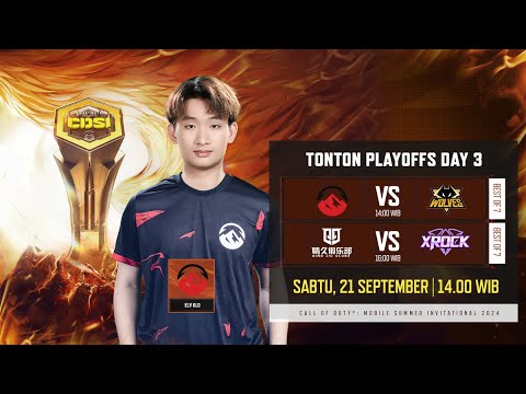 CODM Summer Invitational 2024 Playoff Day 3 l Garena Call of Duty®: Mobile Indonesia