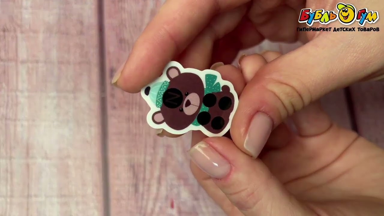 Термометр-наклейка Мишка - видео Термометр-наклейка Мишка - видео