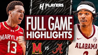 Maryland vs Alabama - FULL GAME HIGHLIGHTS | November 26, 2025 Players Era Tournament