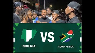 South Africa vs Nigeria: Shadow Boxing Battle! 🥊🇿🇦🇳🇬