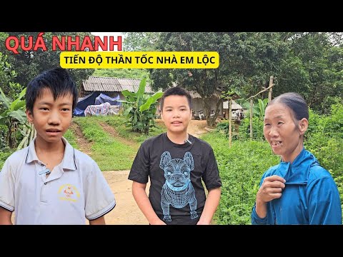 QUÁ NHANH ! NHÀ MỚI EM LỘC ĐANG XÂY CAO TỪNG NGÀY - ĐÔNG BẮC QUÊ TÔI