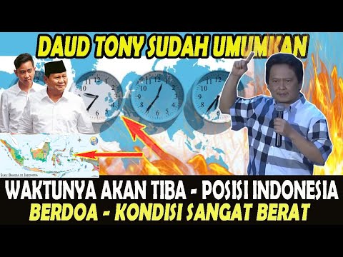 DAUD TONY UMUMKAN WAKTUNYA TELAH TIBA - BANYAK PENIPU DAN PENCURI #daudtony