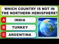 Geography and General Knowledge Questions
