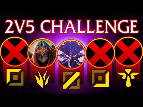 KASSADINSCREED VE ZEDXSMURF DERECELİDE 2V5 KAZANABİLECEK Mİ? | İMKANSIZ CHALLENGE! | Zero LoL