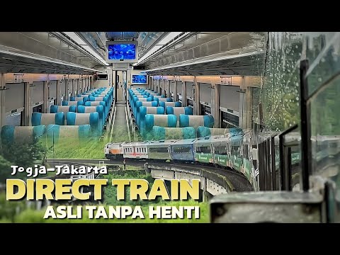 BABLAS TERUS 😱 THE REAL NONSTOP DIRECT TRAIN Jogja - Jakarta Jadi Kenyataan 🤩