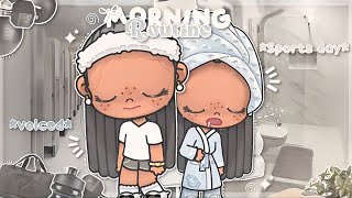 🌥️ Olivia Morning Routine!! *SPORTS DAY* 🏐 || aw roleplay || Voiced! 🔊  || Avatar world 🌎