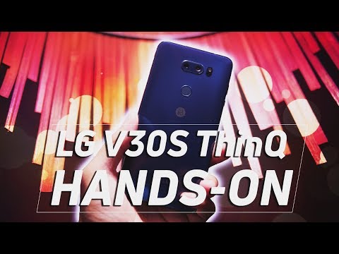 (ENGLISH) LG V30s ThinQ Hands On