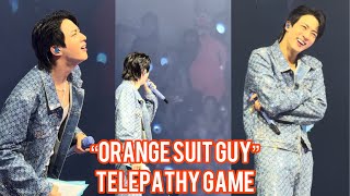 “Orange Suit Guy” Telepathy Game 250731 Run Seokjin Ep Tour Newark Fancam BTS  Jin Concert Day 2