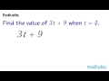 Evaluating Algebraic Expressions: Simplifying Techniques