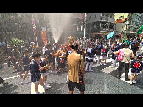 Fukagawa water festival, Japan 2024・4K HDR