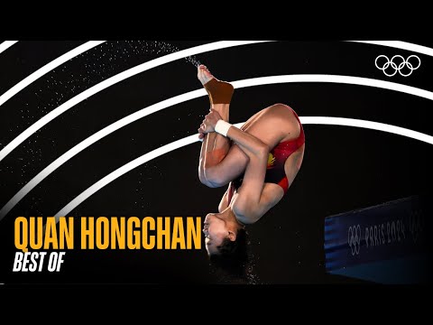 No Splash! 💦 Just Gold! 🥇 The best of Quan Hongchan at the Olympics 🇨🇳 | Athlete Highlights