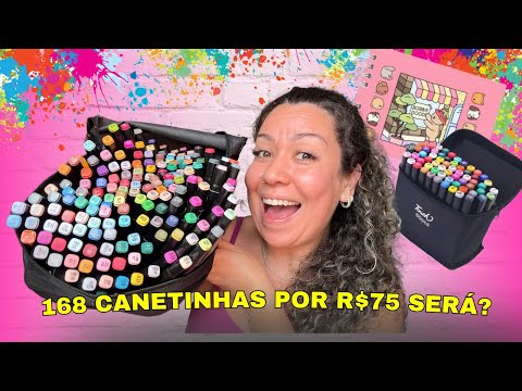 COMPREI 168 CANETINHAS BOBBIE GOODS POR R$75 NO MERCADO LIVRE / 168 touch Mercado livre