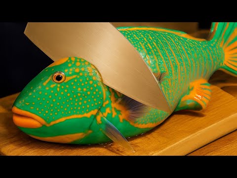 Stunning Fish Cutting & God-Tier Knife Skills | Food Masters at Work