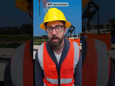 VIP excavator #adamrose #construction #engineering #workers