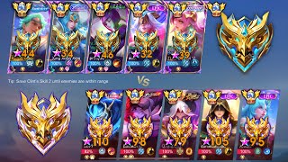 TOP GLOBAL CLINT VS ENEMY TOP GLOBAL HERO AND HIGH RANK🔥 HARDEST RANKED GAME!!  (Who Will Win?)