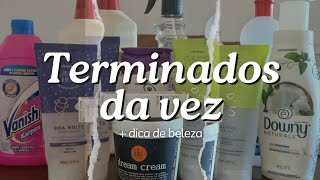 TERMINADOS DA VEZ - DE AMACIANTE A ANTIRRUGAS