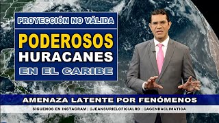 Viernes 8 agosto | Fin de semana con aguaceros y ráfagas de viento en RD