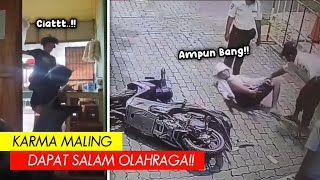 Maling Apes Dapat Salam Olahraga..!! Deretan Aksi Maling Gagal Yang Berujung Tertangkap - Pt.15