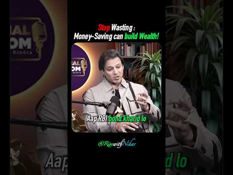 want to create wealth?Start saving money💰 #vivekoberoi #money #wealth