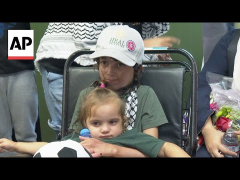 YouTube video thumbnail: Injured Children From Gaza Arrive in San Francisco for Treatment