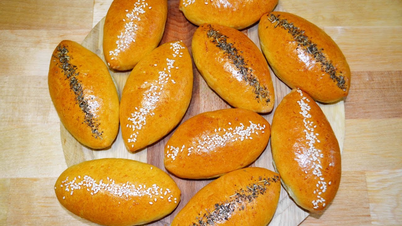 ПИРОЖКИ с Яичной Начинкой Тесто для несладкой начинки Buns with egg