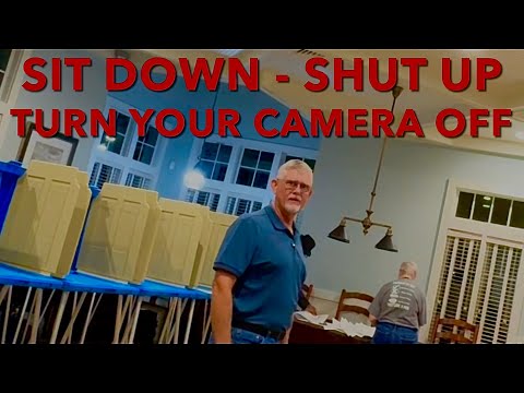 Sit Down-Shut Up-Turn The Camera Off