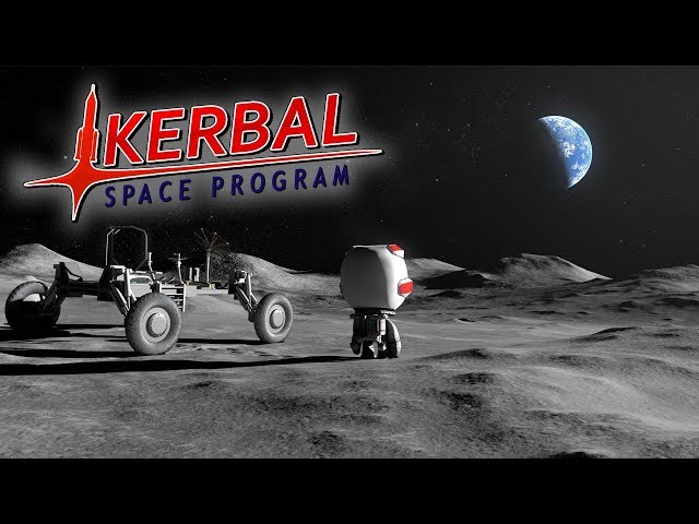 Kerbal Space Program - MUN LANDING! | Livestream