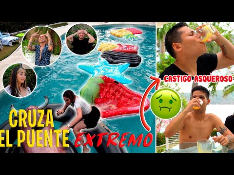 El que cruce el puente de inflables se gana 50 mil pesos 😱💵 Fénix Team