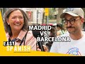 Comparación entre Madrid y Barcelona