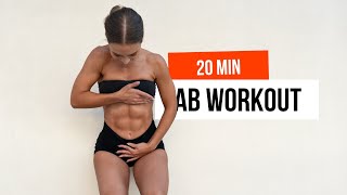 DAY 29 - 20 MIN KILLER ABS + CORE - No Equipment, Home Workout