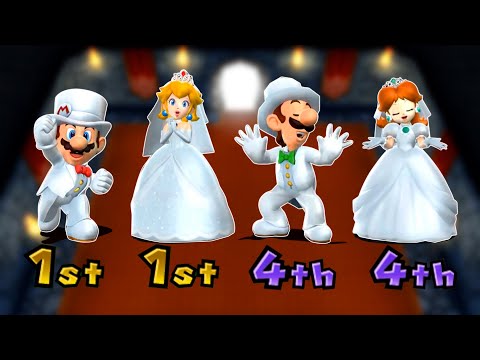 【マリオパーティ9】面白いミニゲーム トップ30マリオVsピーチVsルイージVsデイジー(最強CPU｢たつじん」)