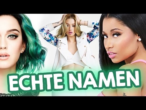 Die echten Namen der Superstars!