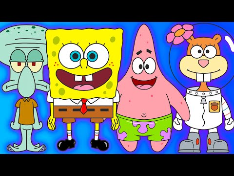 인형 수리하기 모아보기 Repair Doll Collection (SpongeBob Patrick Star Sandy Squidward)