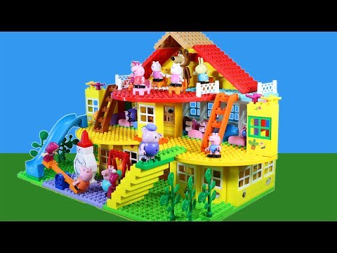 Peppa Pig Blocks Mega Lego House Construction Creations #4