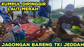 Kumpul bareng tki jeddah dipinggir laut merah