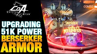 UPGRADING 51K POWER Berserker Armor | Crystal of Atlan PS5 Gameplay #CoA #Crystalofatlan