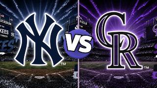 Colorado Rockies vs New York Yankees MLB Live Scores Today ⚾️ 2026 Complete Live Scoreboard