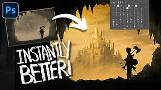 PAINT better Environments with this Practical TIP! Digital Illustration Tutorial