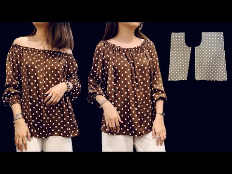 ✅ Quick and Easy - Simple Blouse Cutting and Sewing for Beginners