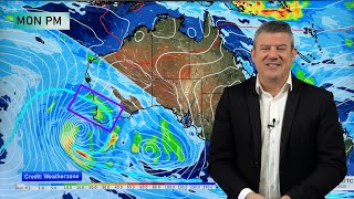 Australia: Cold fronts, downpours & thunderstorms