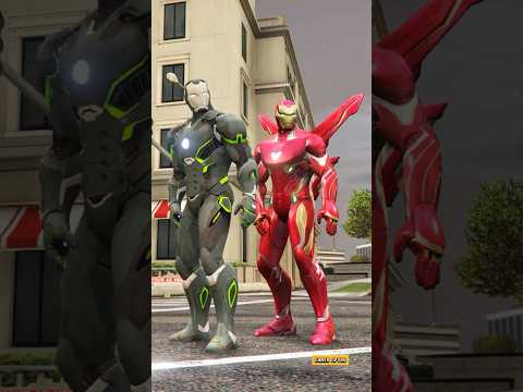 Franklin And Iron Man Fight Against Shark Hulk ๐ฑ#shorts