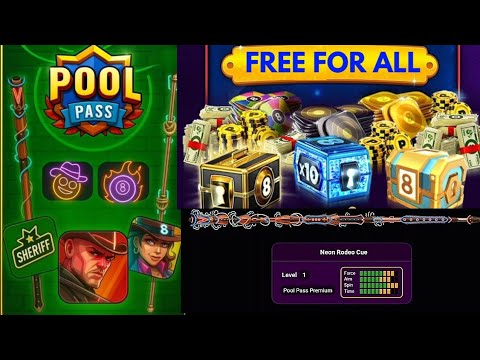 NEON DALLAS EVENT WITH FREE REWARDS IN 8 BALL POOL 🔥