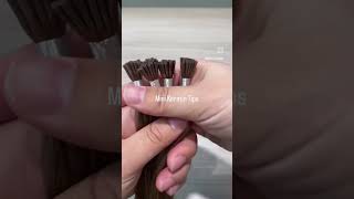 Tiny tips, massive transformation! Mini keratin tips for the most seamless, natural blend ever.