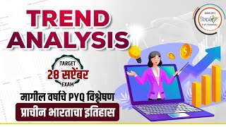 TREND ANALYSIS | राज्यसेवा पूर्व परीक्षा | मागील वर्षाचे PYQ विश्लेषण 