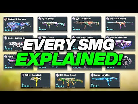 All CODM SMGs Explained in 18 Minutes!