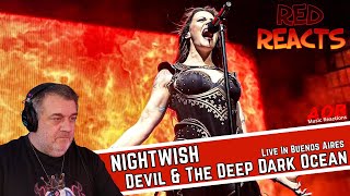 Red Reacts | Reaction To Nightwish | Devil & The Deep Dark Ocean (Live In Buenos Aires)