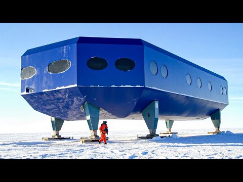 Inside the Antarctic Bases Built to Survive Anything