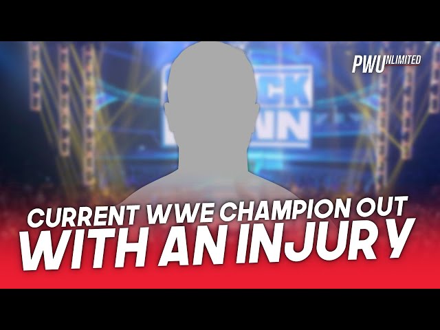 Current WWE Champion Out With An Injury