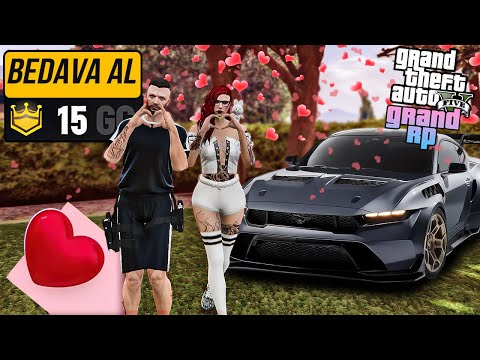 GTA 5 GRAND RP YENİ EFSANE GÜNCELLEME GELDİ ! BEDAVA ARABA , BEDAVA 15 GC & SEVGİLİLER GÜNÜ !