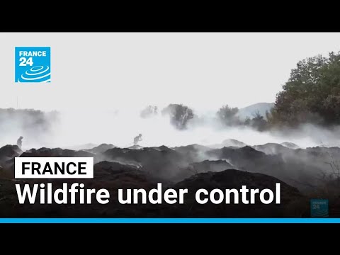 YouTube video thumbnail: Huge Wildfire in Southern France now Under Control